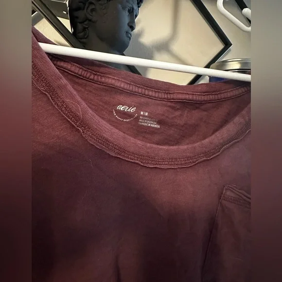 COPY - Aerie Off the Shoulder Pocket Tee - Picture 6 of 6